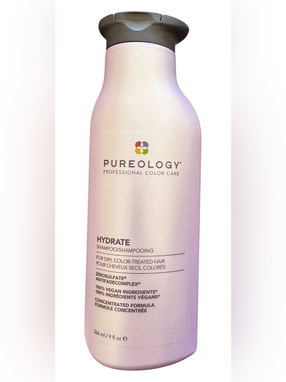 Pureology 9 oz Hydrate Shampoo Professional Color Care Dry No Sulfates No Fade